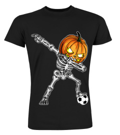 Dabbing Skeleton Pumpkin