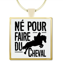 Né pour faire du cheval / équitation