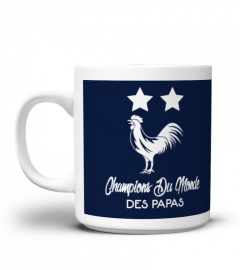 CHAMPION DU MONDE DES PAPAS FOOTBALL FRANCE MUG POUR PAPA CADEAU/NOËL