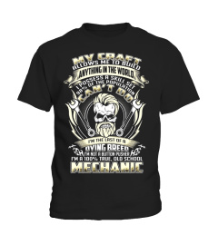 I'm A 100% True, Old School Mechanic T-Shirt