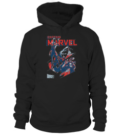 Captain Marvel Earth's Mightiest Hero Intro Graphic T-Shirt