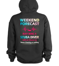 Awesome Weekend Scuba Diver Hoodie