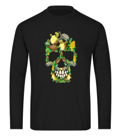 SKULL TEES FOR TORTOISE LOVER