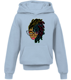 Locs Hair Style Black Afro Girl T-shirt