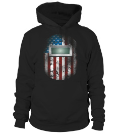 American Welding Hood Shirt Welder Dads 