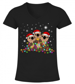 Otter Christmas T Shirt