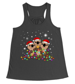 Otter Christmas T Shirt