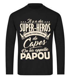 Papou Super-Héro - Cadeau Grand-Père