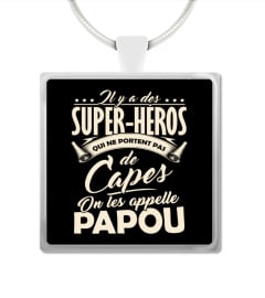 Papou Super-Héro - Cadeau Grand-Père