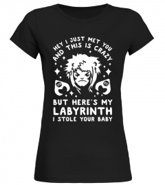 I JUST MET YOU AND THIS IS CRAZY BUT HERE'S MY LABYRINTH I STOLE YOUR BABY T SHIRT