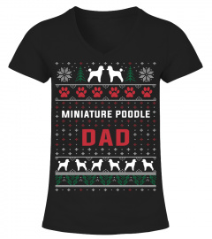 Miniature Poodle Ugly Christmas Sweater