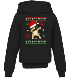 Dabbing Pug Christmas Shirt Pug Ugly Christmas Sweater Tees