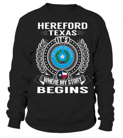 Hereford, Texas - My Story Begins