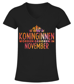 KONINGINNEN WORDEN GEBOREN IN NOVEMBER