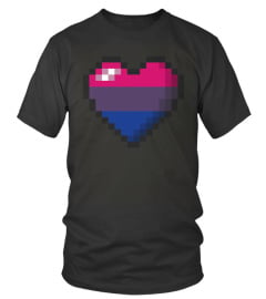 Bisexual Pixel Heart