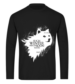 Doge Such Winter Much Snow MEME T-Shirt