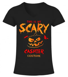 THIS IS MY SCARY CASHIER COSTUME T SHIRT