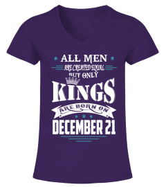 Kings are born on December 21