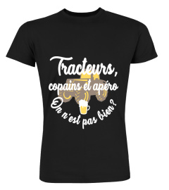 Tracteurs, copains et apéro