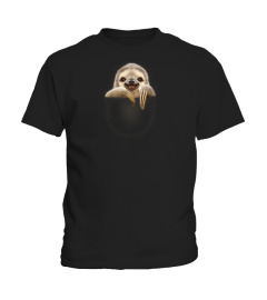 Sloth In Pocket T Shirt