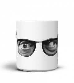 Jean Paul Sartre Eyes - Fun Office Mug