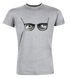 Jean Paul Sartre Eyes with Glasses - Fun Philosophy Shirt