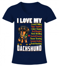 I Love My Dachshund Dog