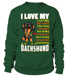 I Love My Dachshund Dog