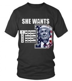 She wants the D Donald Trump Vote trump t shirt