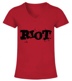 Riot Shirt -  Black RIOT slogan