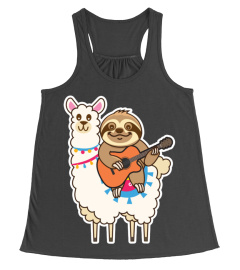 Sloth Llama T Shirt