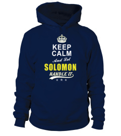 Solomon Keep Calm And Let Handle It