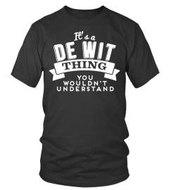 LIMITED-EDITION DE WIT TEE!