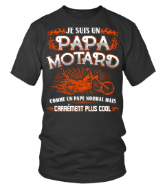 JE SUIS UN PAPA MOTARD COMME UN PAPE NORMAL MAIS CARRÉMENT PLUS COOL