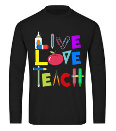 Live Love Teach - Funny Kindergarten Tea