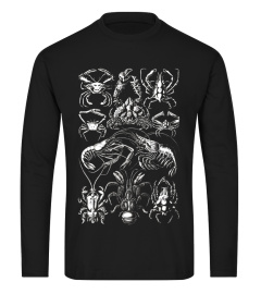 Ernst Haeckel Decapoda Crabs Tee T-shirt