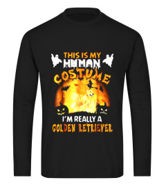 Halloween Golden Retriever Tshirt