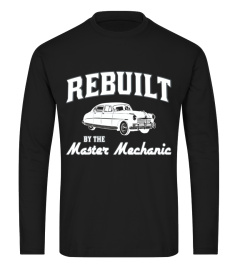 &quot;Rebuilt by the Master Mechanic&quot; - retro Christian t-shirt