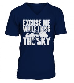 [T Shirt]64-skydiving: excuse me while I