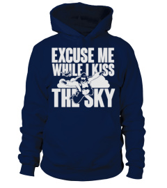 [T Shirt]64-skydiving: excuse me while I