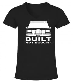 Built Not Bought Jeep Cherokee XJ Lifted Offroad 4x4 Mens T Shirt