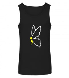 Butterfly Semicolon Shirt May Mental Health Awareness Month