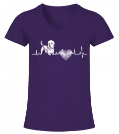 Dandie Dinmont Terrier Heartbeat Shirt