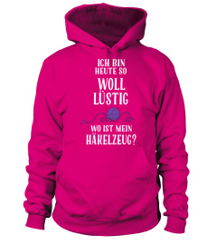 Shirt Hoodie Wolllust Häkeln Handarbeiten lustig Humor