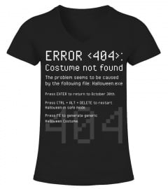 ERROR 404 COSTUME NOT FOUND Easy DIY Cos