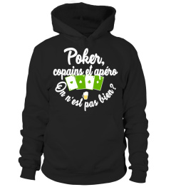 Poker, copains et apéro