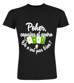 Poker, copains et apéro