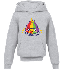 EINHORN Scheisshaufen poop Regenbogen