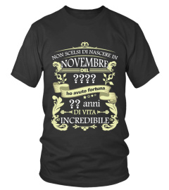 Novembre Personalizzabile