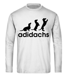 Dachshund Addidachs Funny T Shirt 01